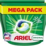 Cápsulas todo en uno Ariel, 140 lavados
