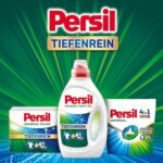 Persil Deep Clean 4-in-1-Discs (4 x 76 Waschgänge), Universalwaschmittel mit Tiefenreinigungstechnologie, Vollwaschmittel für strahlend saubere Wäsche und hygienische Frische in der Maschine