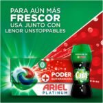 Detergente líquido para lavadora ARIEL PODS Platinum (120*3/360cápsulas/tabletas), jabón extra potente, quitamanchas, limpieza profunda